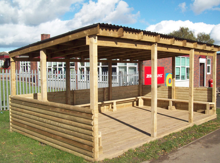 Custom Built School Shelters